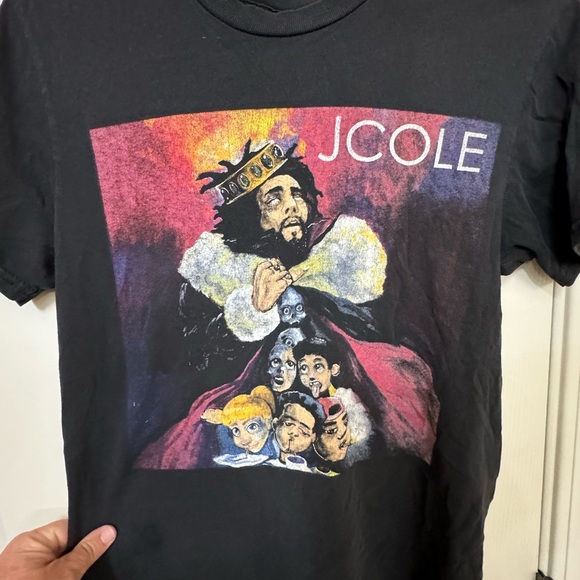 J Cole 2018 RAP Official Tour Merch Men’s S T-Shirt RARE FIRE - Picture 5 of 6